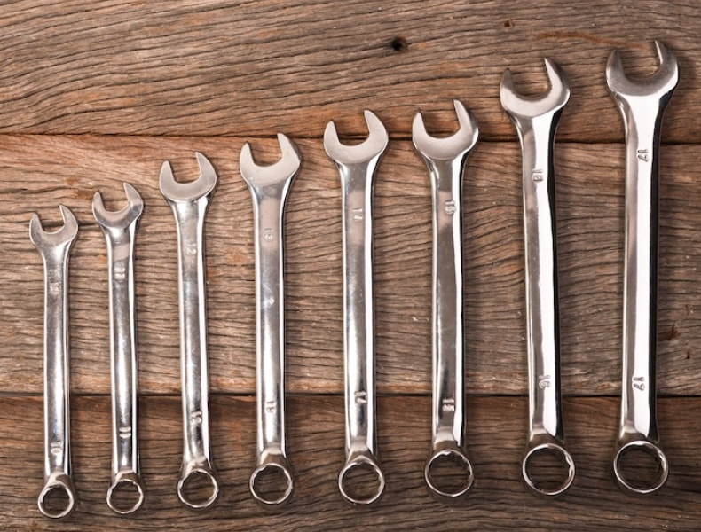 Combination wrenches Combination wrenches