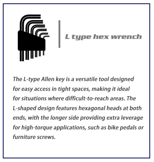 L type hex wrench