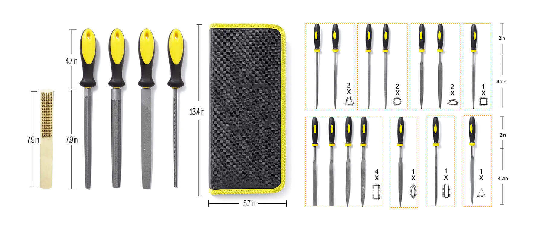 17PCS Metal-Steel File Set-4