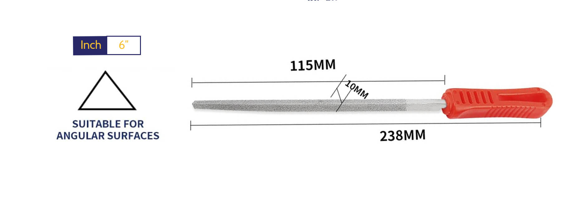 Diamond Triangular File