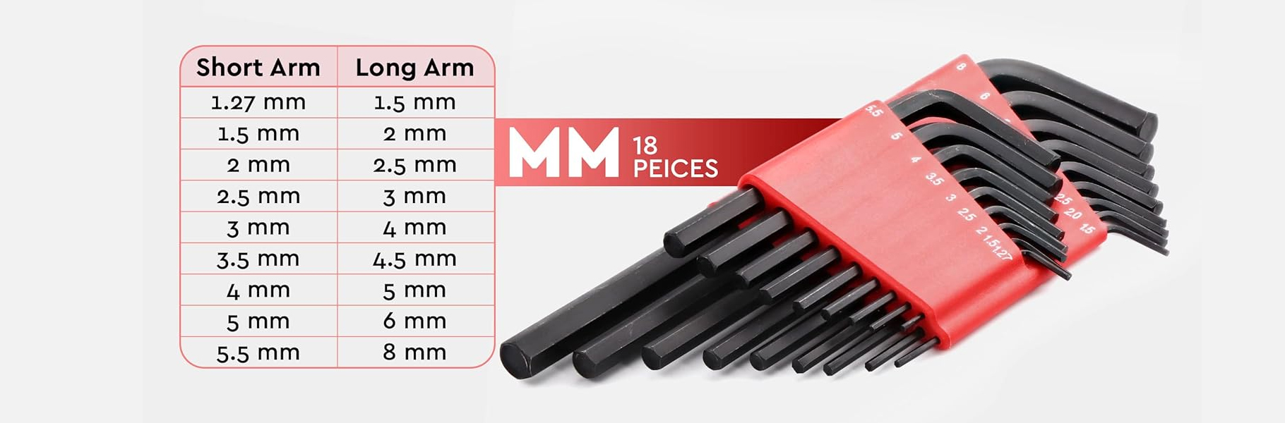36pcs Wrench Hex Key-4