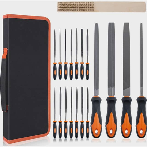 19pcs Steel File Set