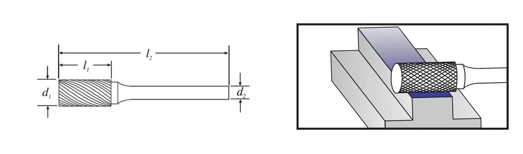 Type A Carbide Rotary Burr File