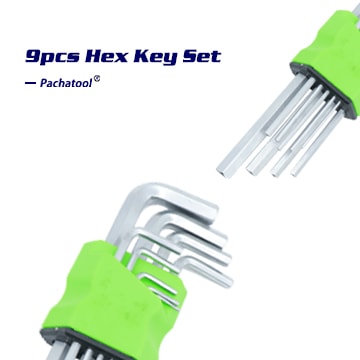 9pcs Hex Key Set