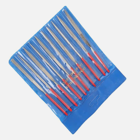 10Pcs Diamond Needle File Set
