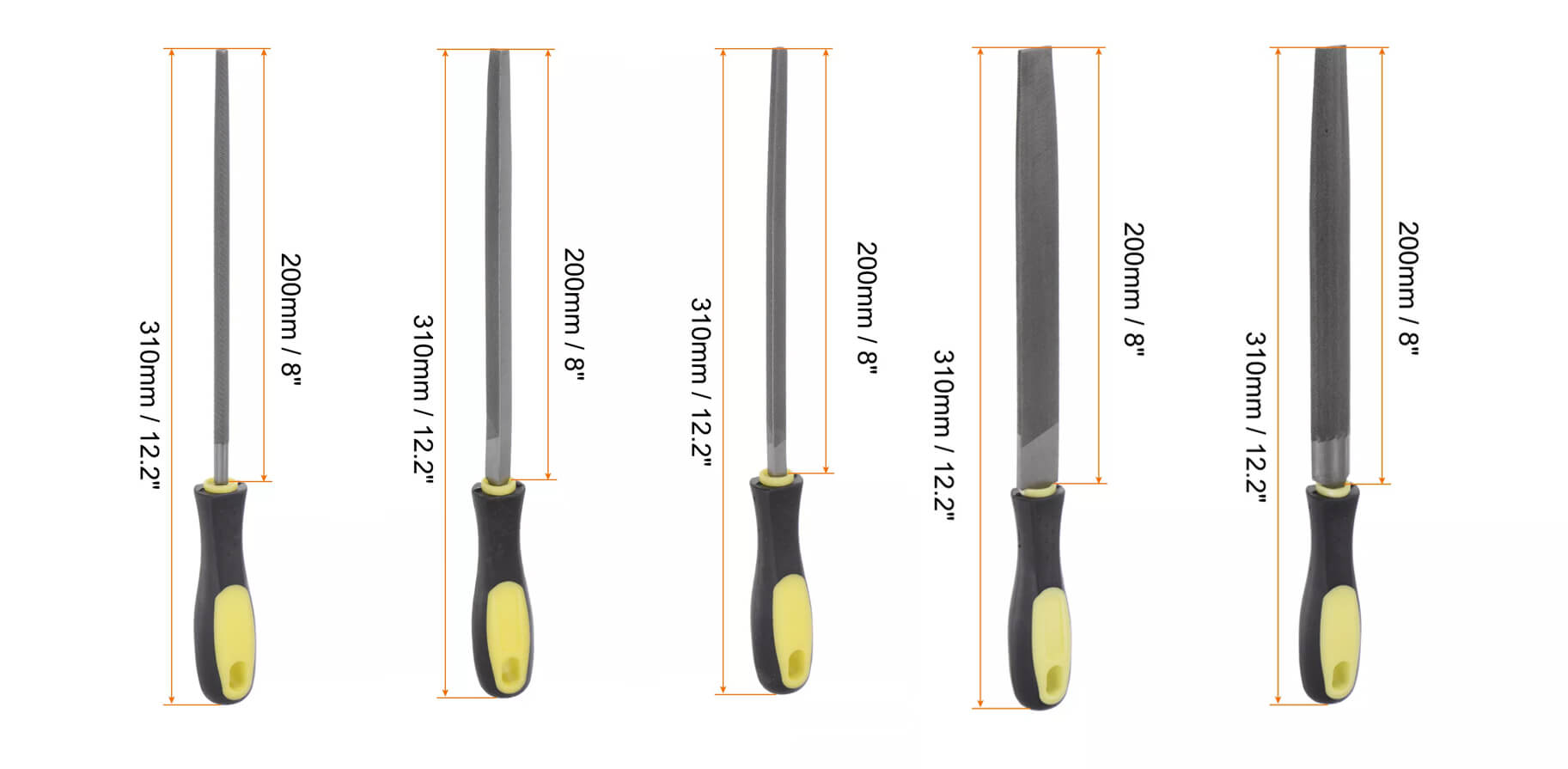 5pcs Steel File Set-2