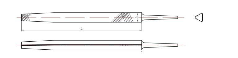 Triangular Files - Drawing