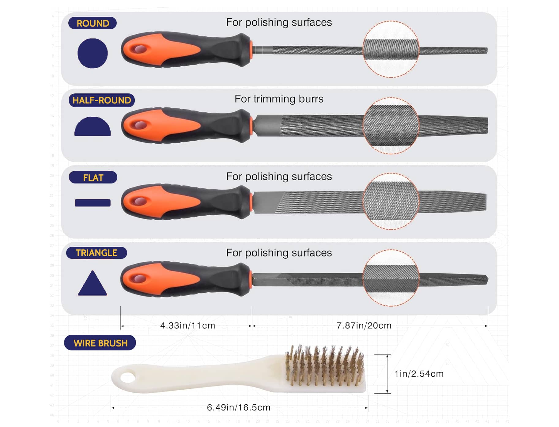 19Pcs Steel Files-2